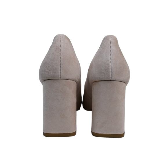 NYDJ Womens 7 Elysia Pointy Toe Leather Pump in Latte NEW - Picture 6 of 10